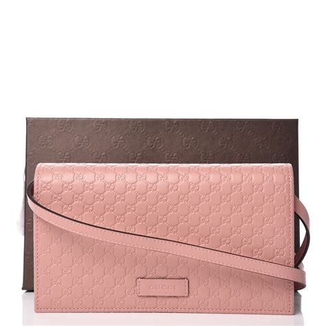 gucci microguccissima crossbody wallet pink|micro guccissima wallet.